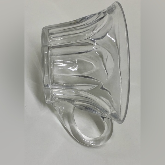 Lot of 10 Great Depression Era Vintage Hexagonal Flat Bottom Glass Punch Cups - Picture 15 of 16